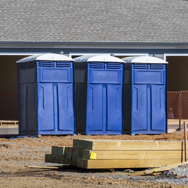 are there any restrictions on where i can place the porta potties during my rental period in Belmont NH